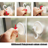 Takaz Global Vantuzlu Askı 5.5 cm 8 li Paket